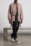 the rick owens secchia cropped flight bomber jacket redefines the volumes of c