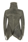 the rick owens naska jacket redefines the volumes of outerwear through a sculp