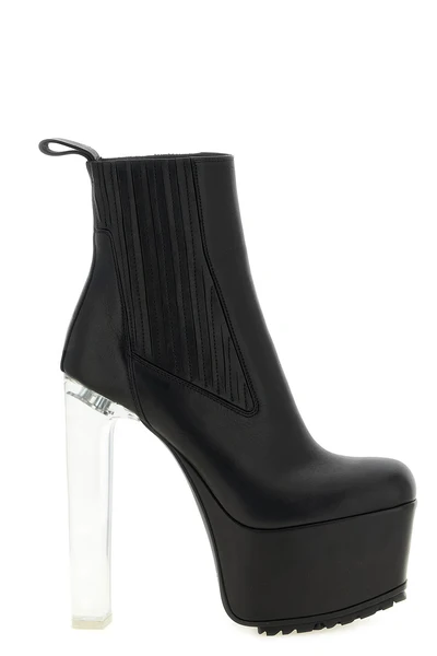 the rick owens beatle kiss ankle boots redefine avant-garde footwear through a