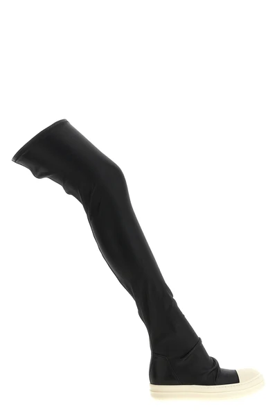 rick owens high stocking sneaks boots redefine avant-garde footwear through an