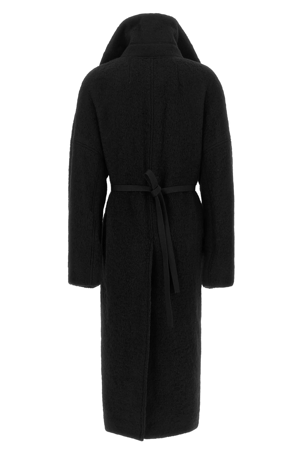 RICK OWENS 40 the rick owens dracucollar belted coat defines new volumes through an avant-ga