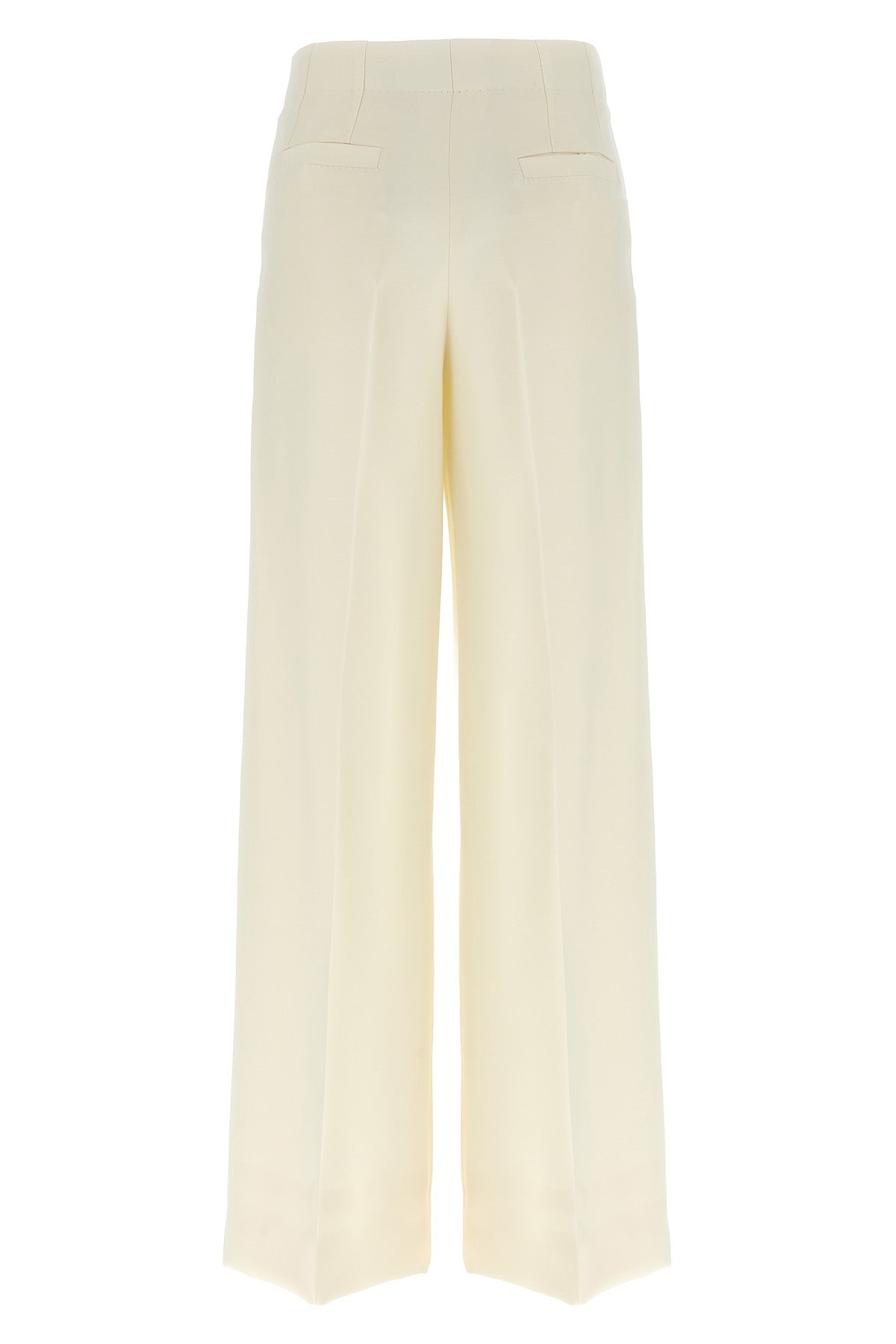 BRIONI 38 camilla wool and silk blend trousers