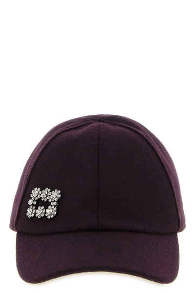 the roger vivier baseball cap redefines a casual silhouette through the codes of