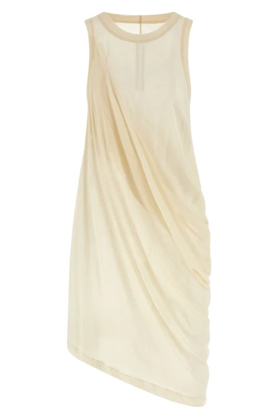 anthem tank semi-transparent cotton jersey top