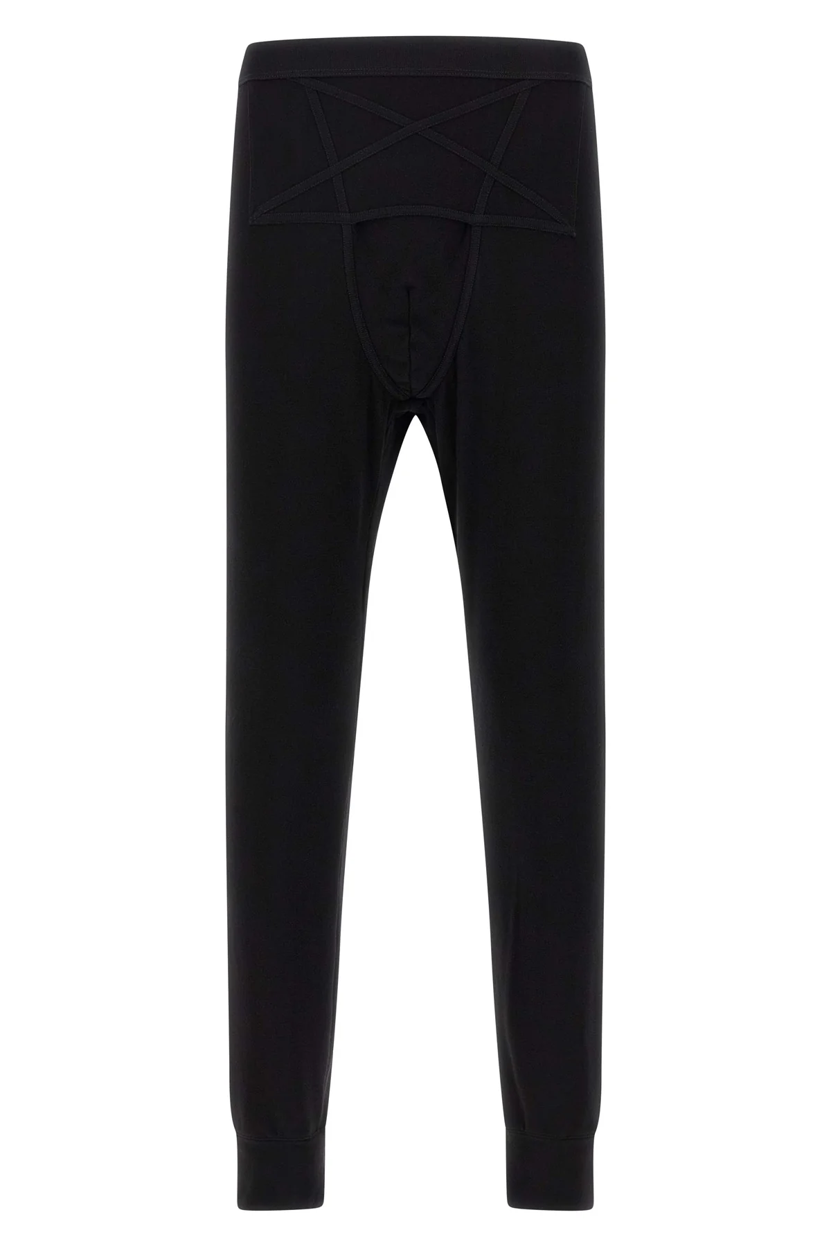 thermal bottom medium weight knit leggings in viscose and wool blend