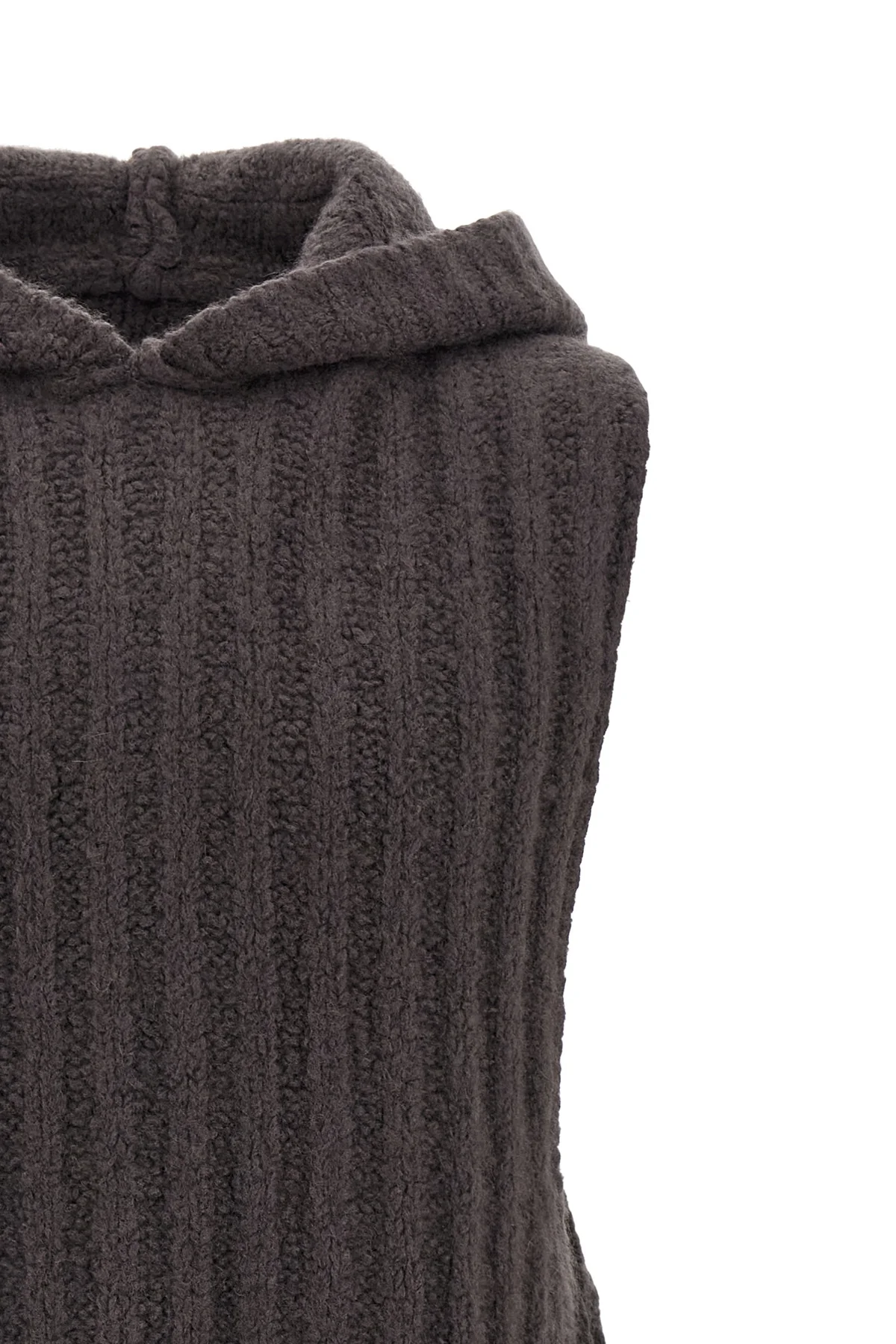 the rick owens hooded tank sleeveless hooded top