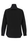 the rick owens outershirt jacket in absolute black