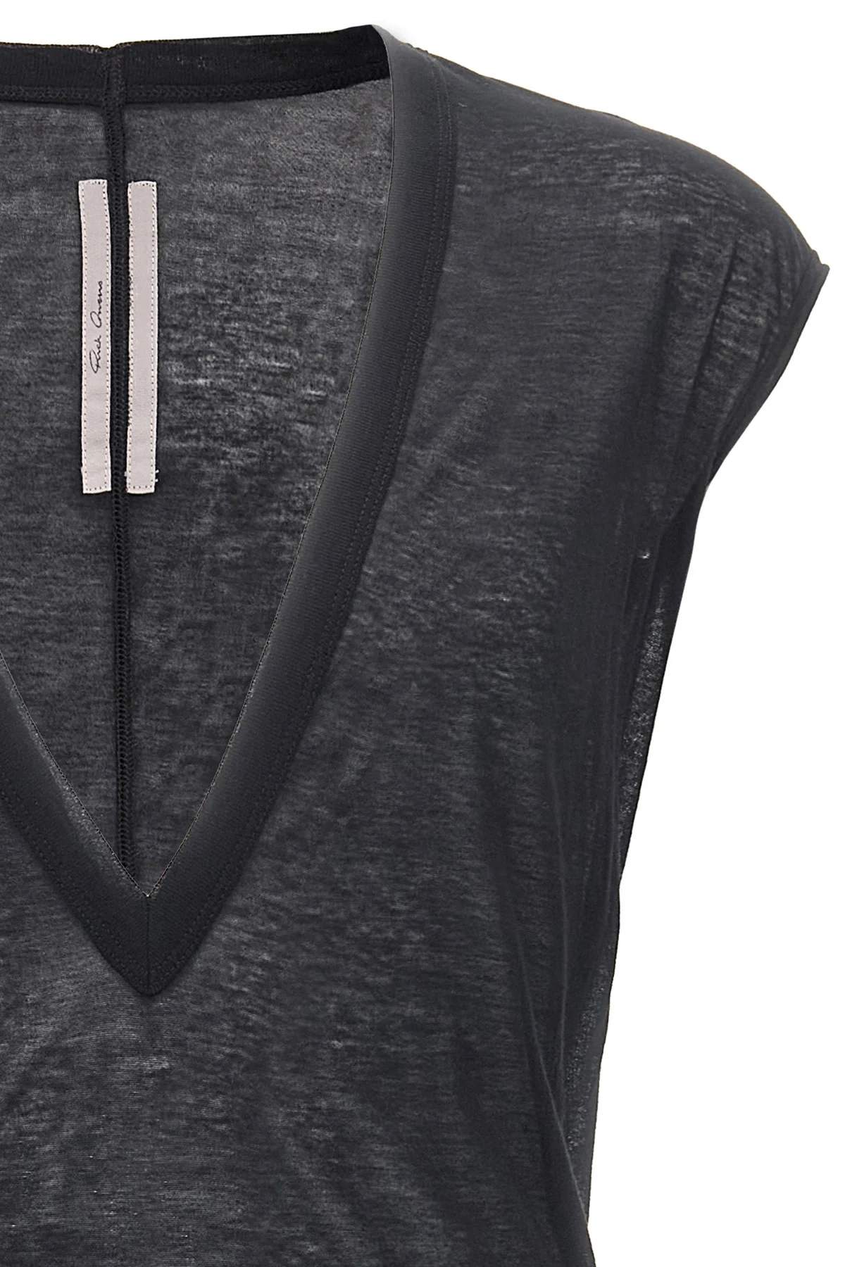 dylan t light cotton jersey semi-transparent t-shirt