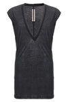 dylan t light cotton jersey semi-transparent t-shirt