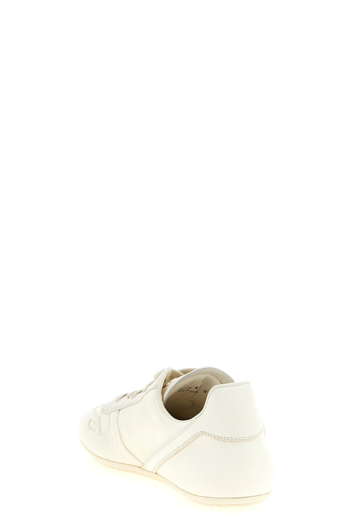 minimal sneak sneakers in full-grain cowhide of medium weight