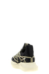 megalace geth runner leather sneakers