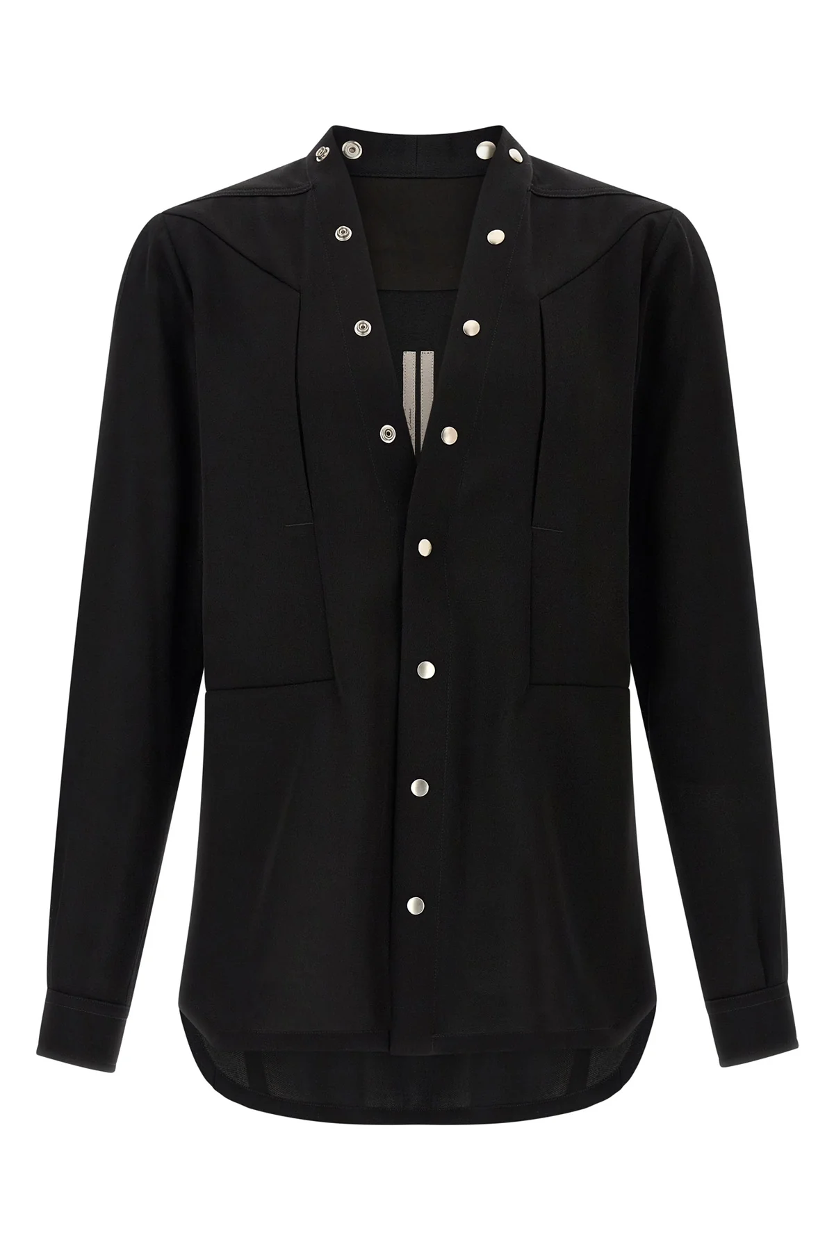 RICK OWENS 48 the rick owens larry frogpocket shirt