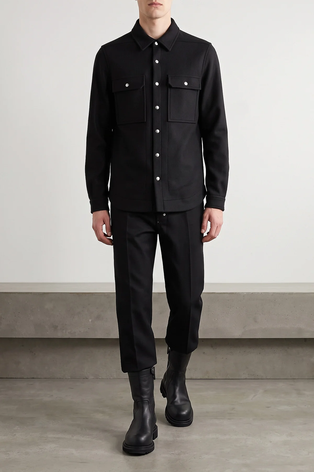 the rick owens creeper gabe ankle boots
