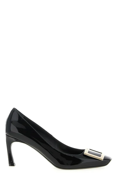 trompette patent leather pumps