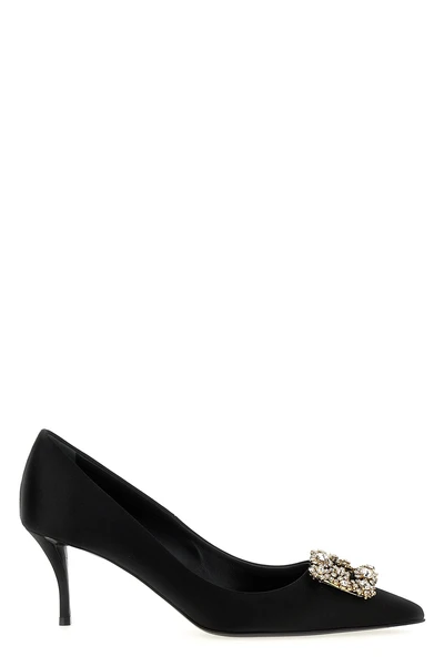 efflorescence satin pumps