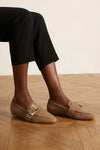 suede loafers