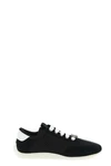 viv low suede and satin sneakers