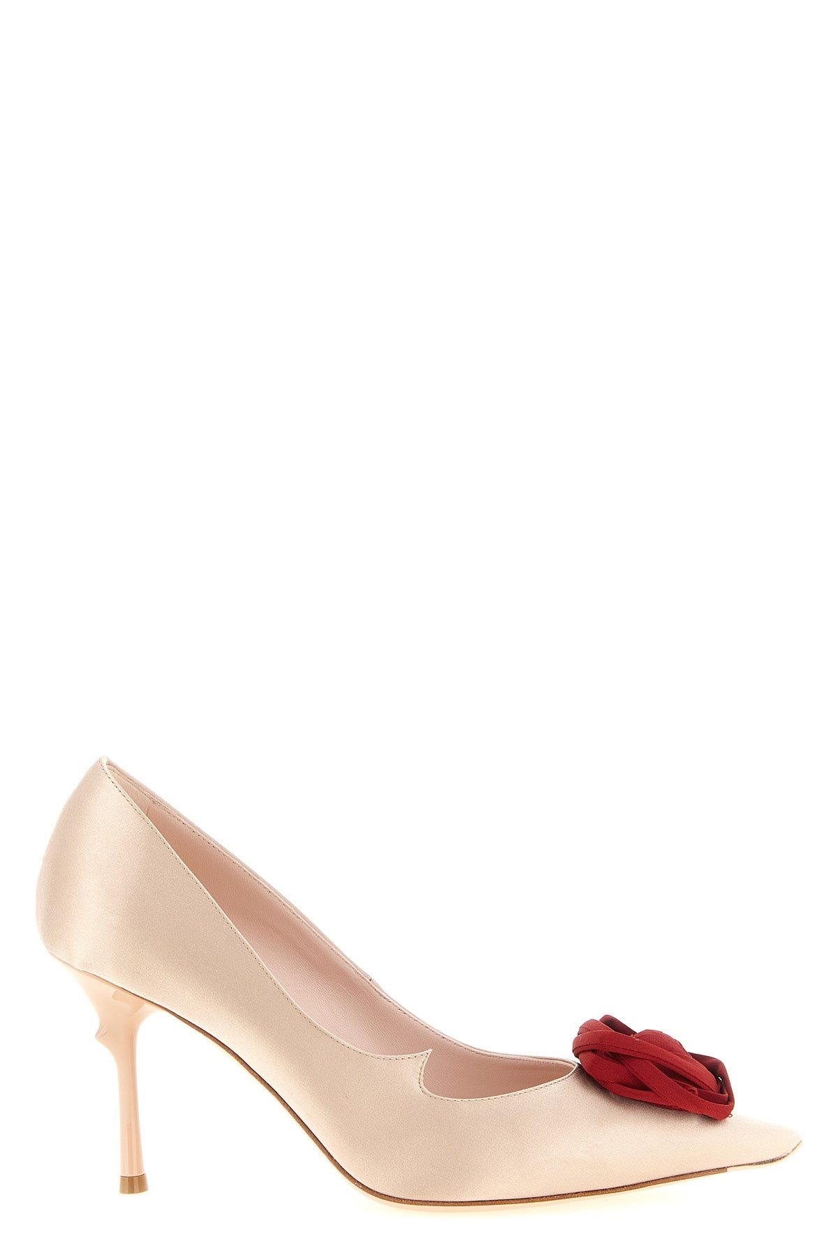 ROGER VIVIER 36 rose vivier satin pointed pumps