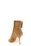 the roger vivier viv in the city ankle boots are made of fine kid suede in a w