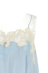taped cupro mini dress