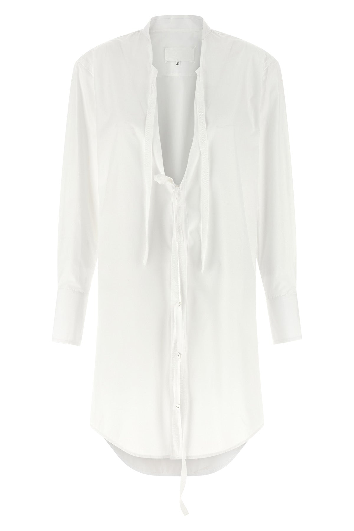 MAISON MARGIELA 38 mini dress in cotton poplin