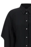 the maison margiela shirt redefines the codes of classic tailoring through a hyb