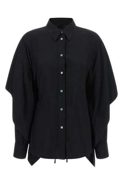 the maison margiela shirt redefines the codes of classic tailoring through a hyb