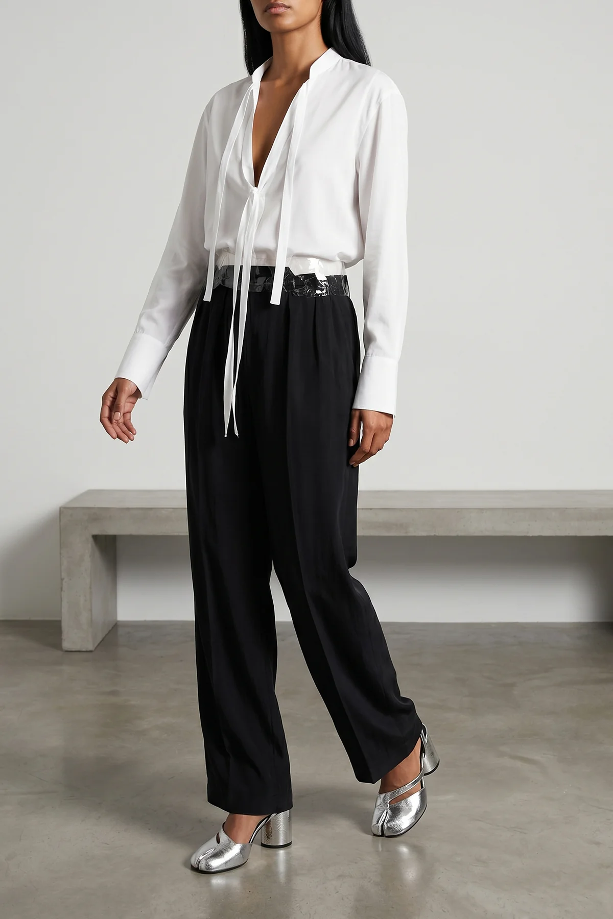 MAISON MARGIELA 40 cotton poplin shirt