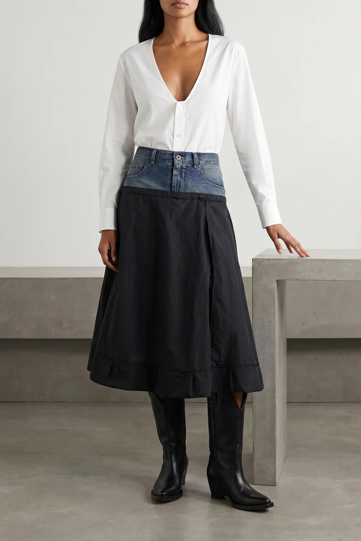 cotton poplin shirt