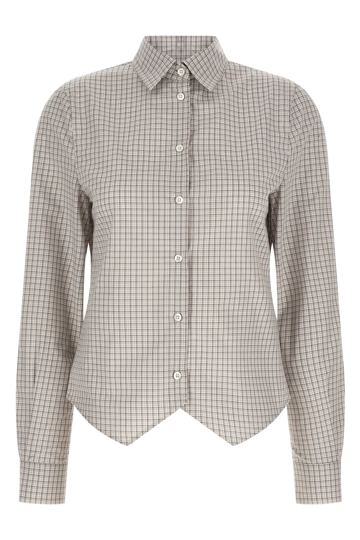 the maison margiela shirt redefines classic tailoring through an innovative stru