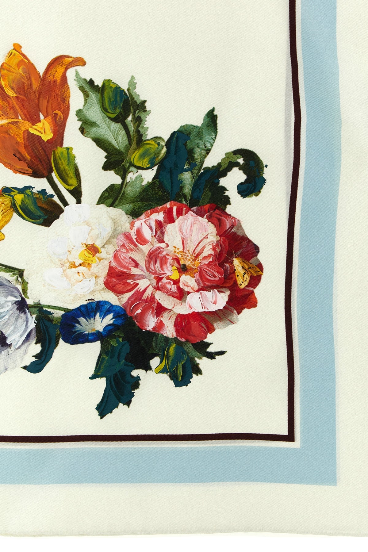 MAISON MARGIELA OS silk scarf
