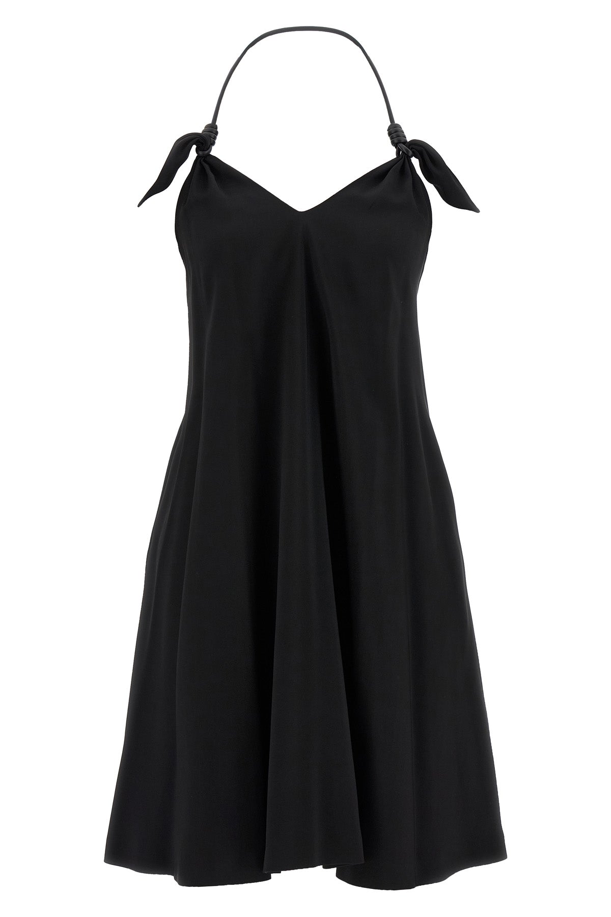 LOEWE 34 flamenco dress in medium-weight stretch viscose cady