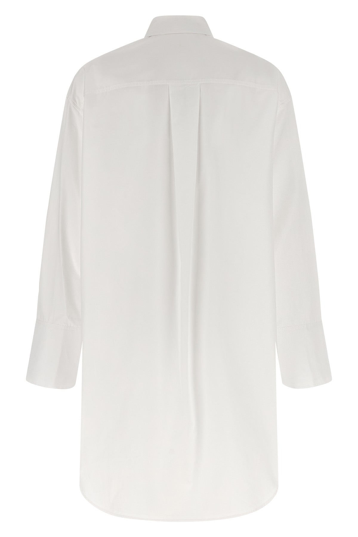 LOEWE 34 light cotton poplin midi dress
