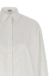 light cotton poplin midi dress