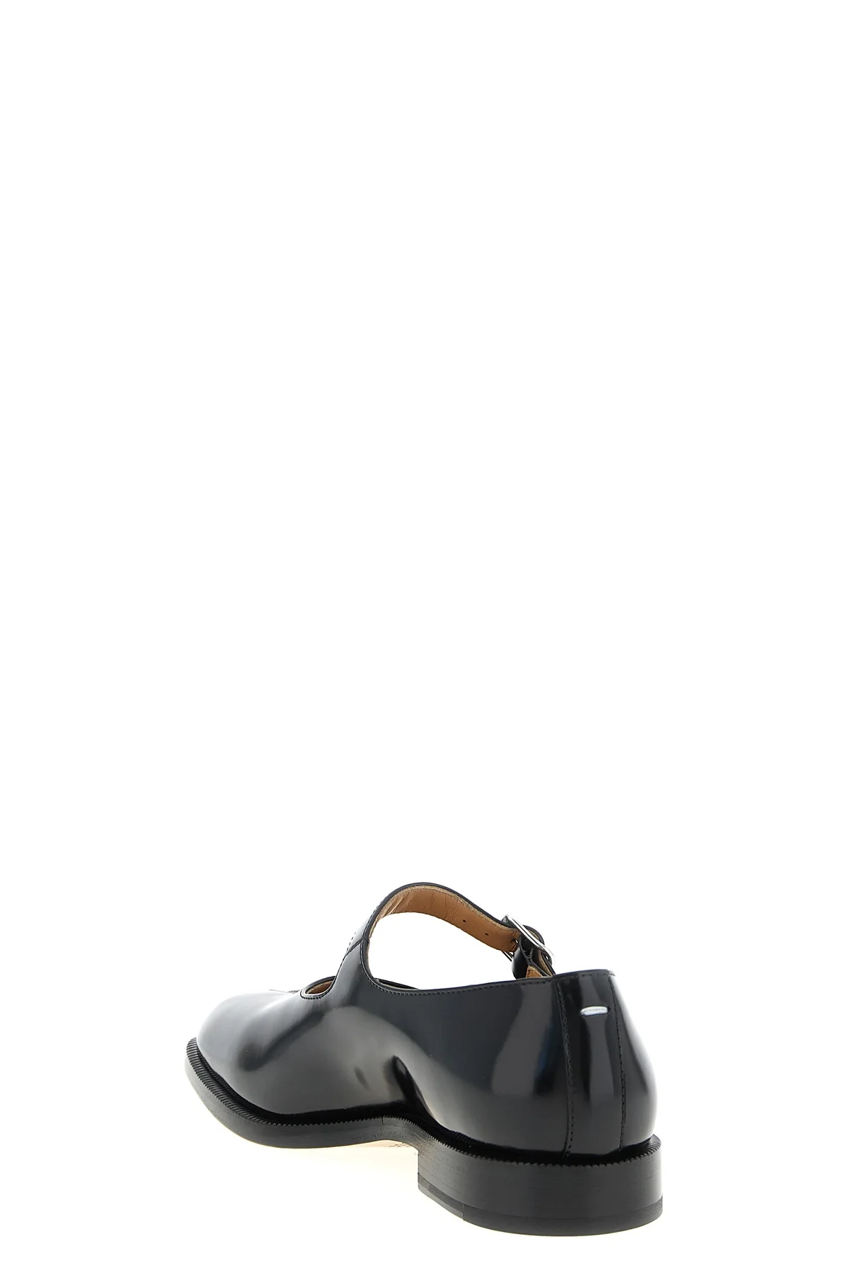 tabi smooth leather mary jane shoes
