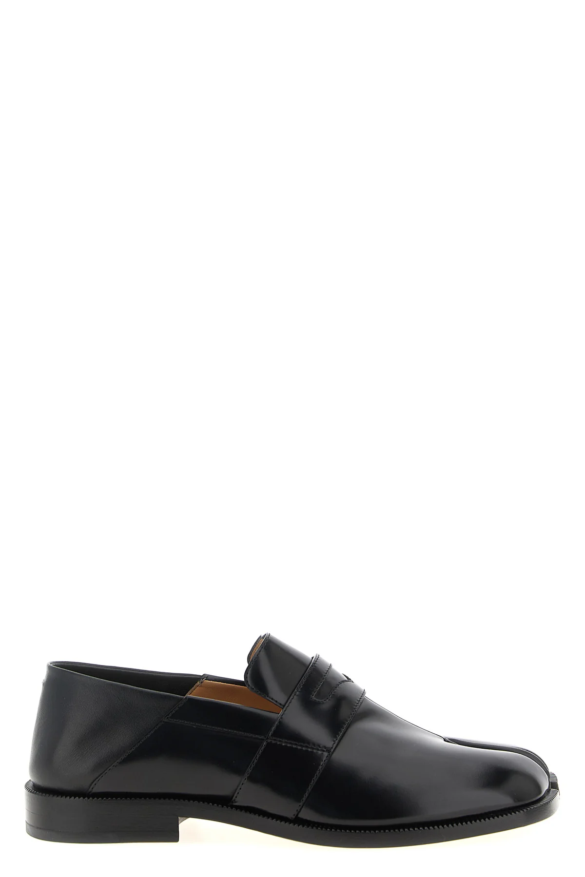 tabi calf leather loafers