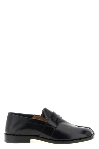tabi calf leather loafers