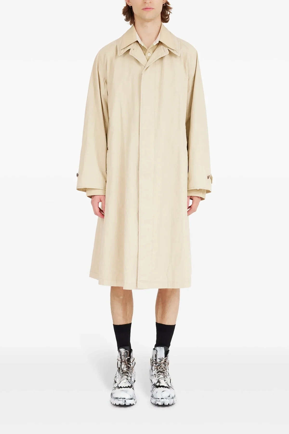 cotton trench coat