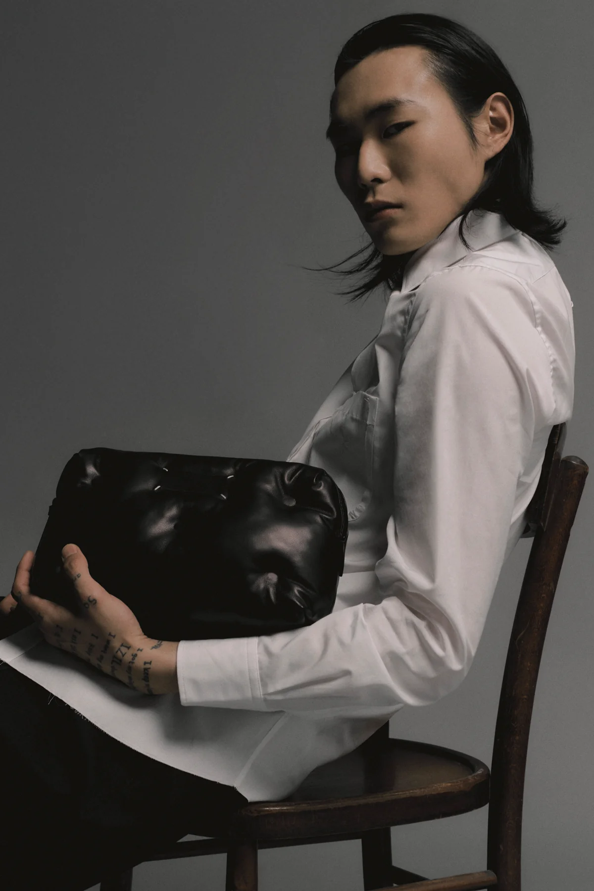 MAISON MARGIELA 40 cm cotton poplin shirt