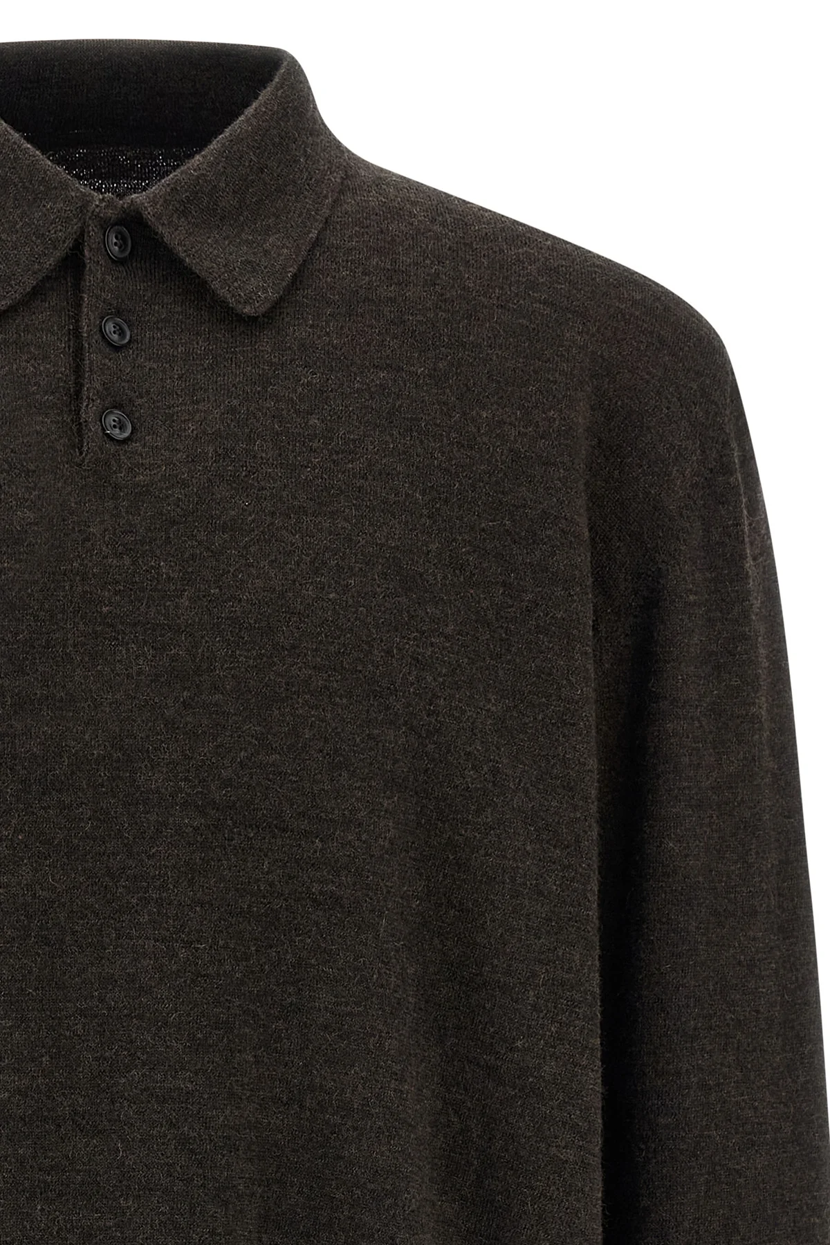wool polo shirt