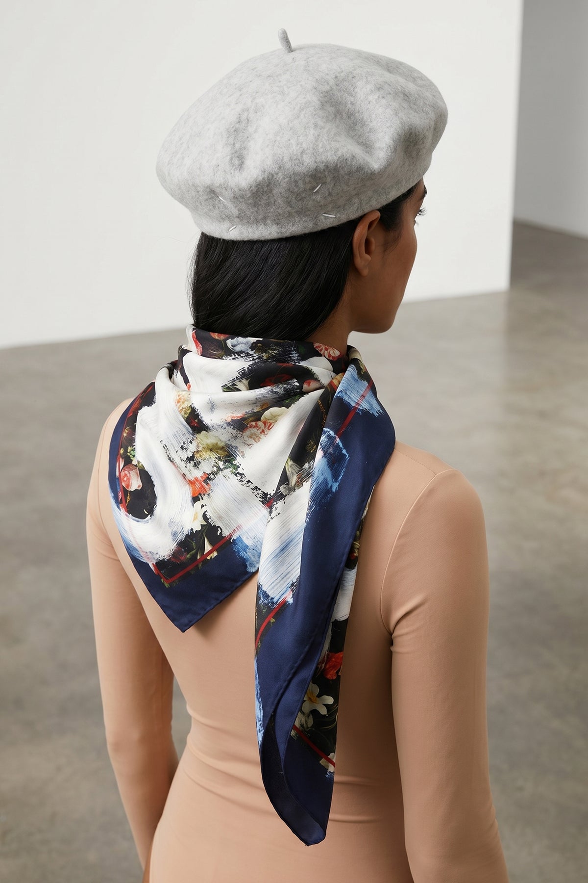 MAISON MARGIELA M the maison margiela cap reinterprets a wardrobe classic through the maisons dec