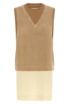 the maison margiela memory of knitted vest features a complex trompe loeil co