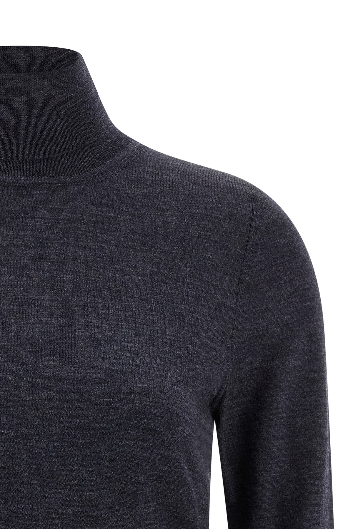 fine wool mélange turtleneck sweater