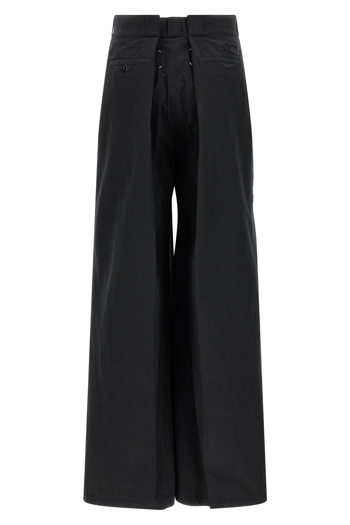 cotton blend trousers