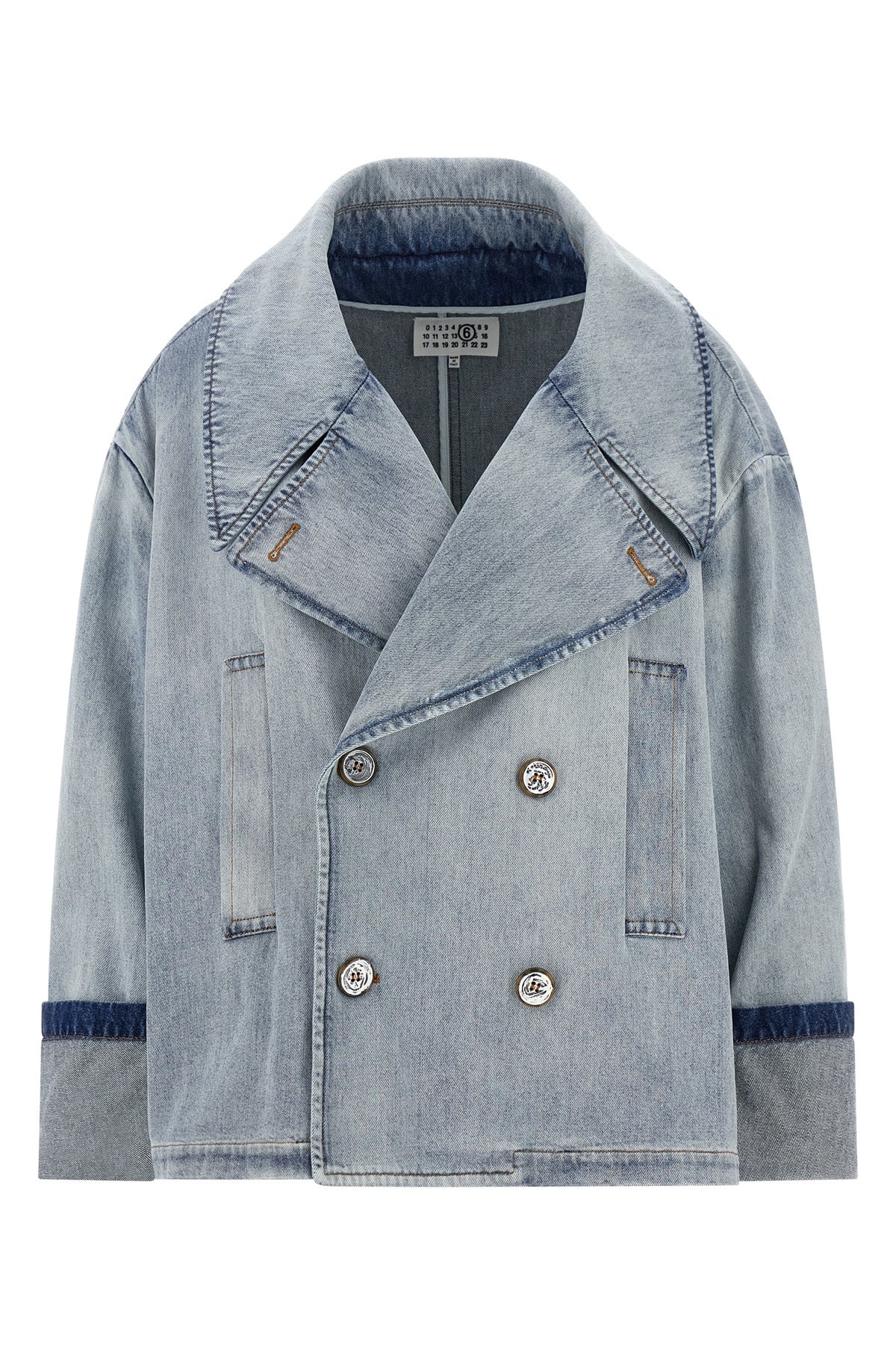 MM6 S cotton denim jacket
