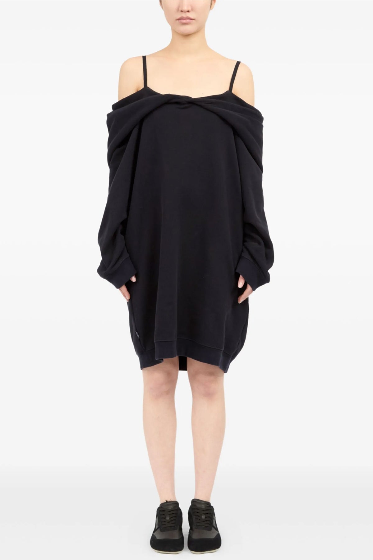 MM6 M brushed cotton mini dress