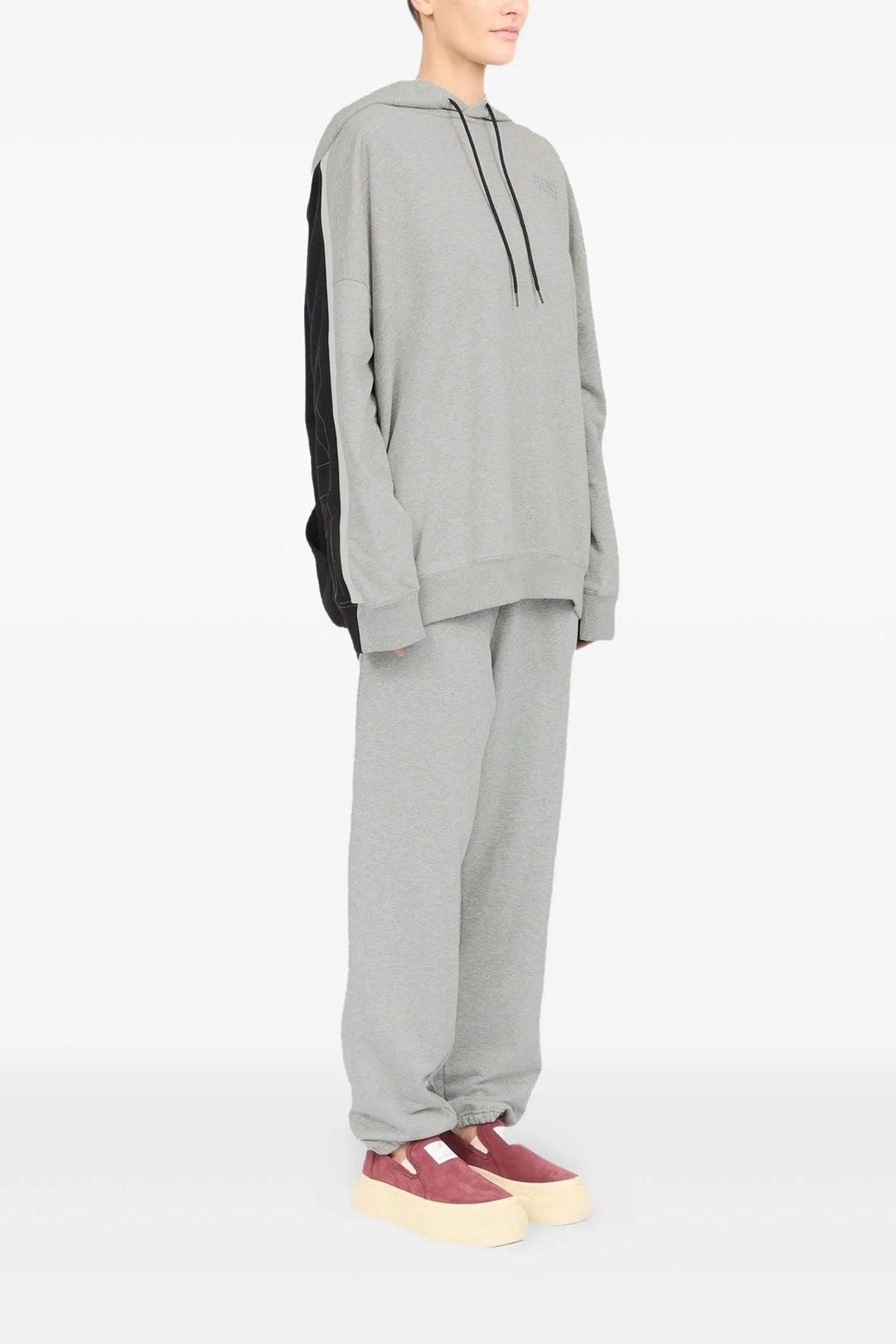 MM6 S double front brushed cotton sweatshirt