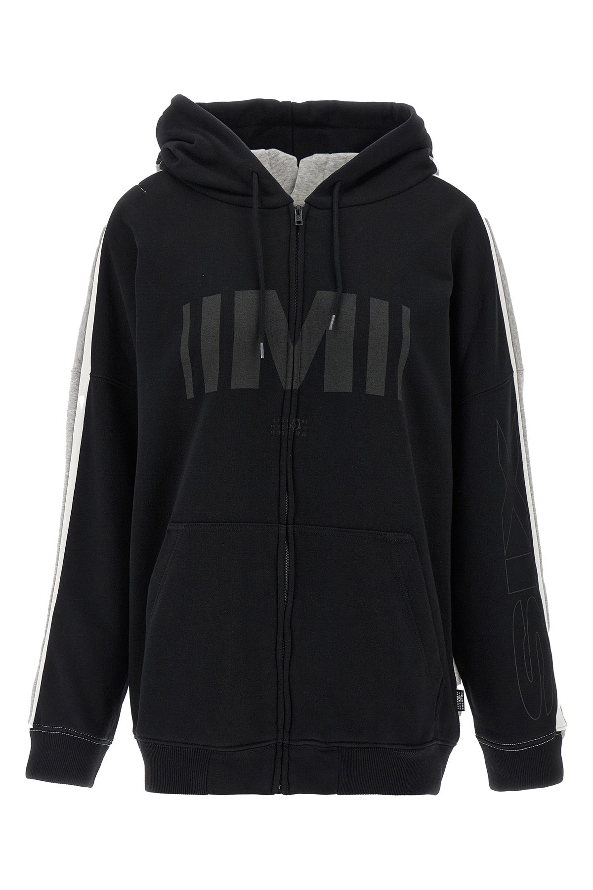 MM6 S double front brushed cotton sweatshirt