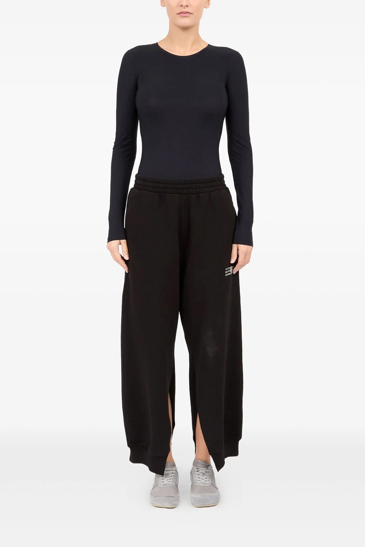 MM6 XS brushed cotton jersey joggers