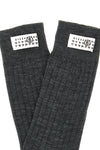 maison margiela mm6 socks in fine wool blend define the essence of the contempor